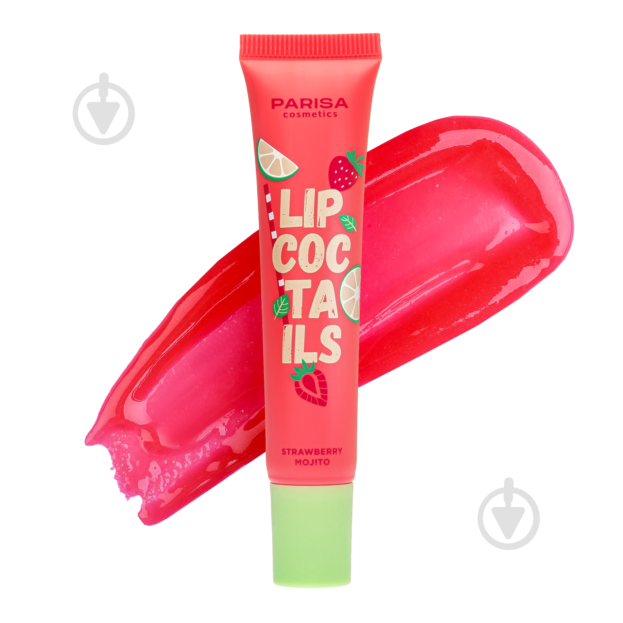 Бальзам для губ PARISA COSMETICS SOS Strawberry Mojito 16 мл - фото 2