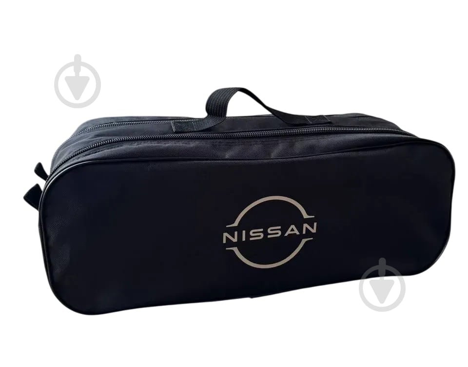 Сумка-органайзер в багажник Nissan Poputchik чорний - фото 1