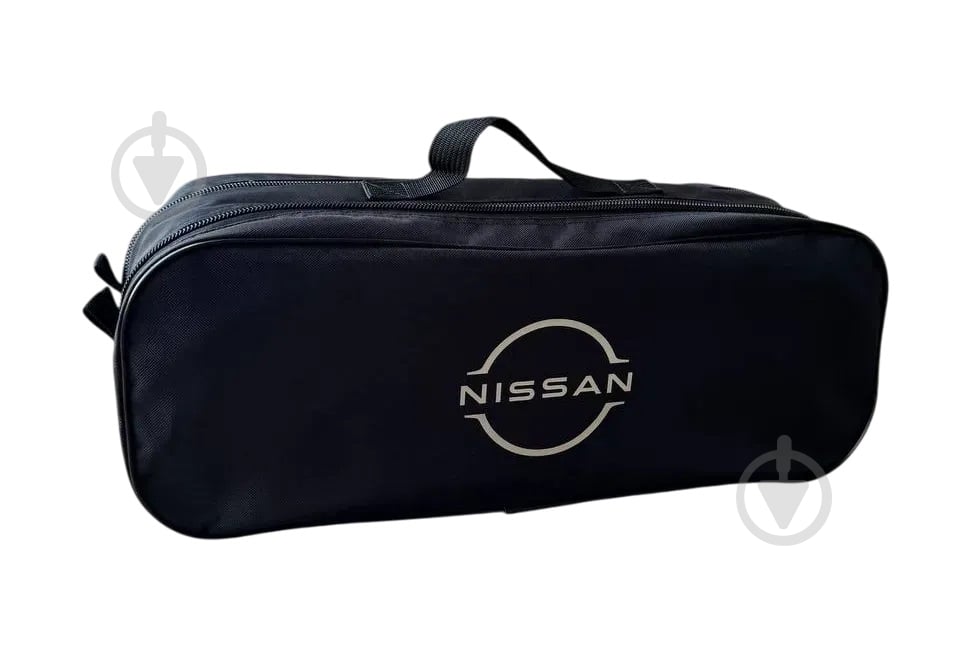 Сумка-органайзер в багажник Nissan Poputchik чорний - фото 3