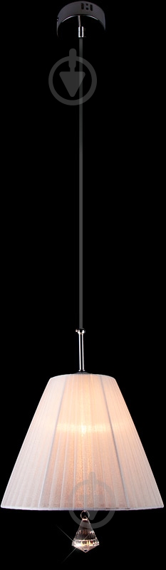 Підвіс Strotskis Valencia 1x40 Вт E14 хром/білий 70042/1 - фото 2