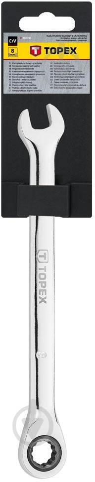 Ключ комбинированный Topex р.8 35D740 - фото 2