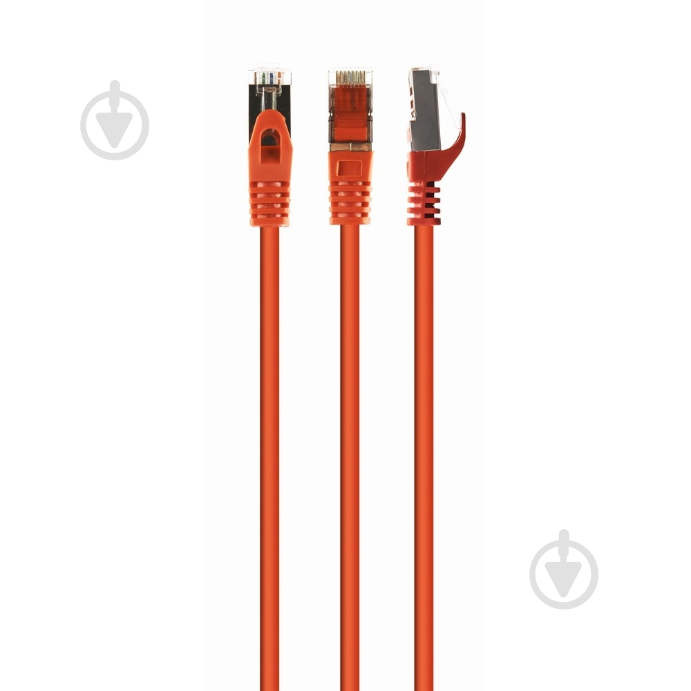 Патч-корд Cablexpert PP6A-LSZHCU-O-5M S/FTP 5 м оранжевый - фото 1