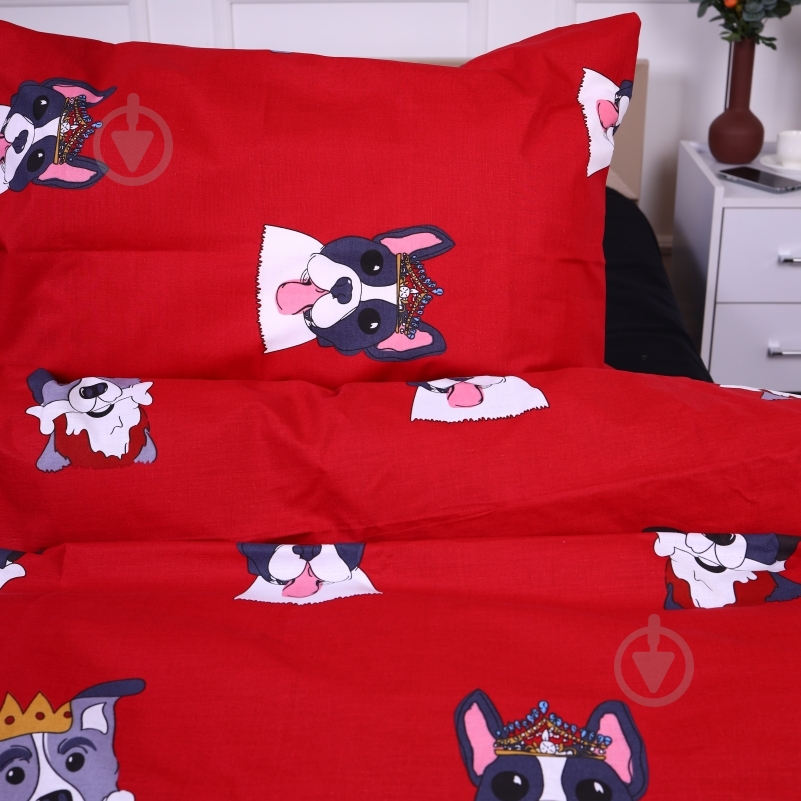 Наволочка Ranforce Elite 17-0568 Kings of dogs 40x60 см мульти MirSon - фото 3 Наволочка Ranforce Elite 17-0568 Kings of dogs 40x60 см мульти MirSon - фото 3