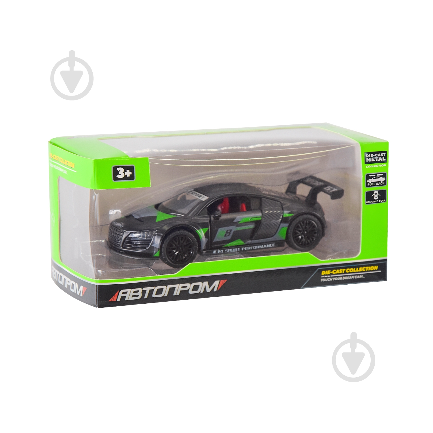 Машинка Автопром 1:32 2 цвета AP74144 - фото 7