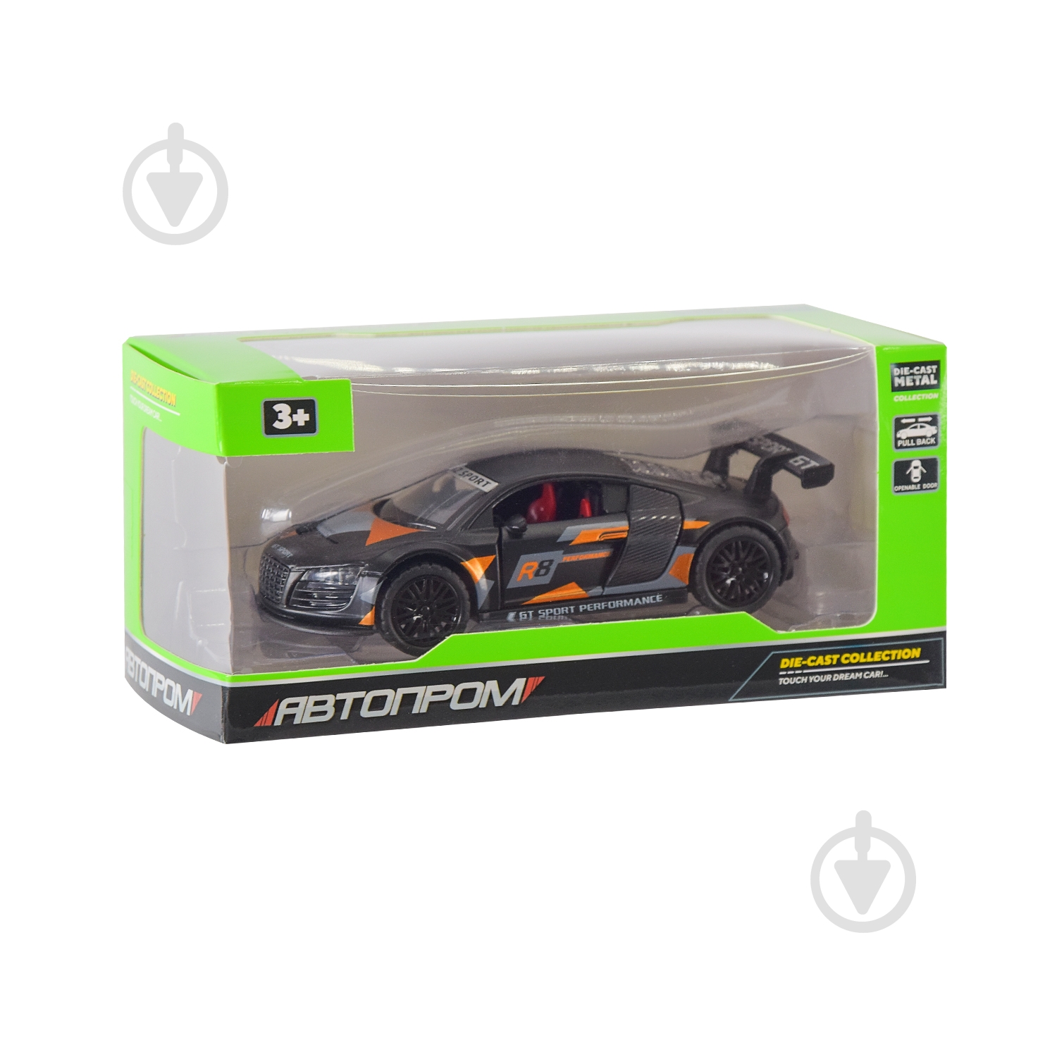 Машинка Автопром 1:32 2 цвета AP74144 - фото 4