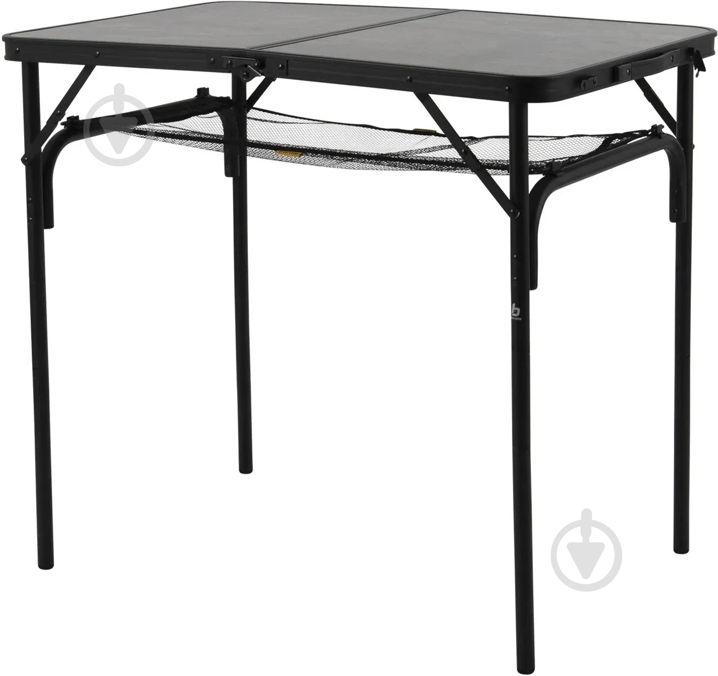 Стіл Bo-Camp Northgate 90x60 см Black/Grey (1404184) - фото 2