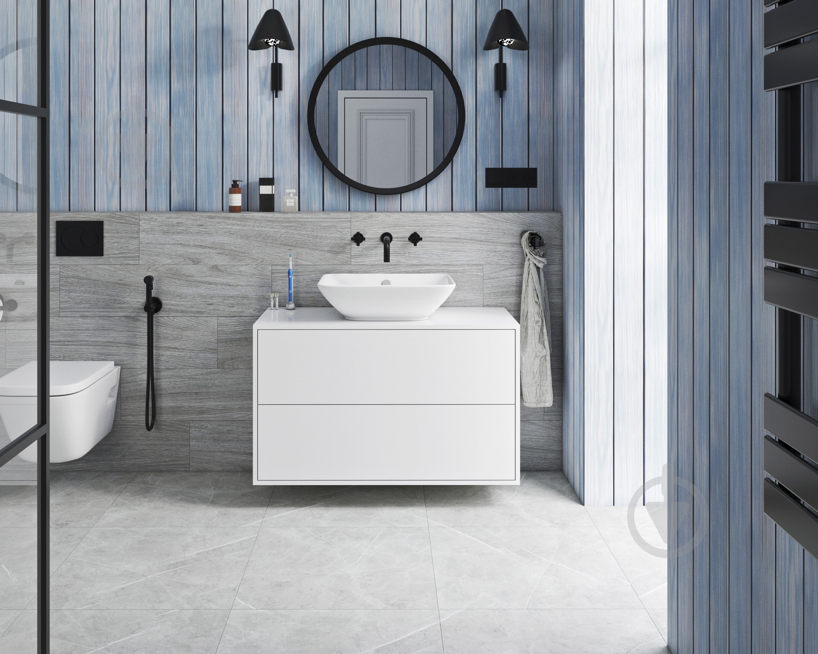 Плитка AZUVI Aran grey 60x60 см - фото 5