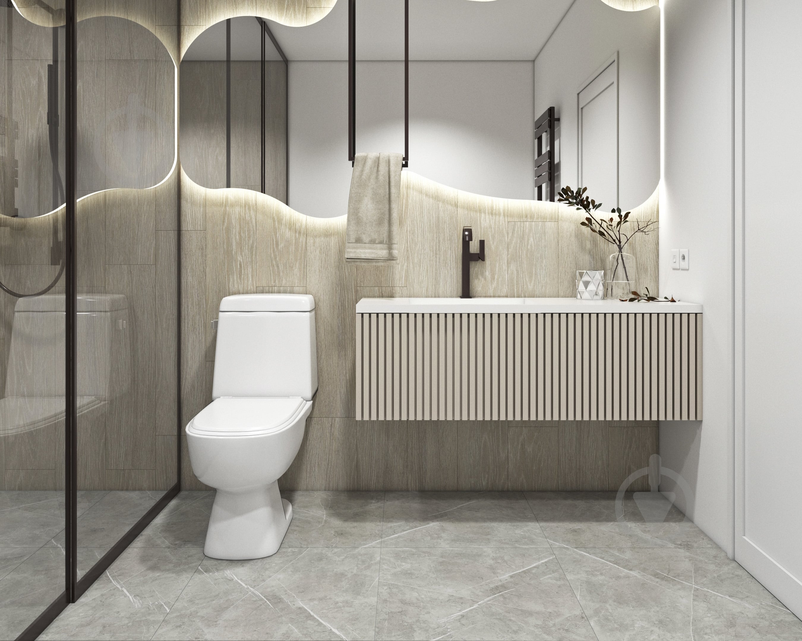 Плитка AZUVI Aran grey 60x60 см - фото 6