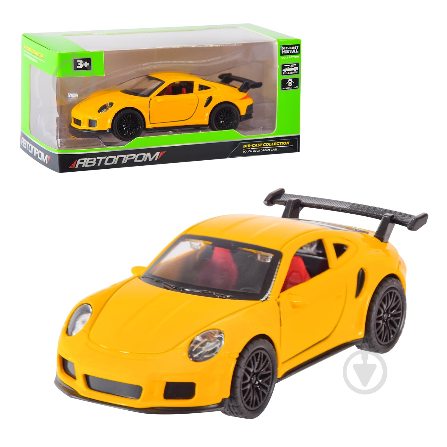 Машинка Автопром 1:32 2 цвета AP74109 - фото 9