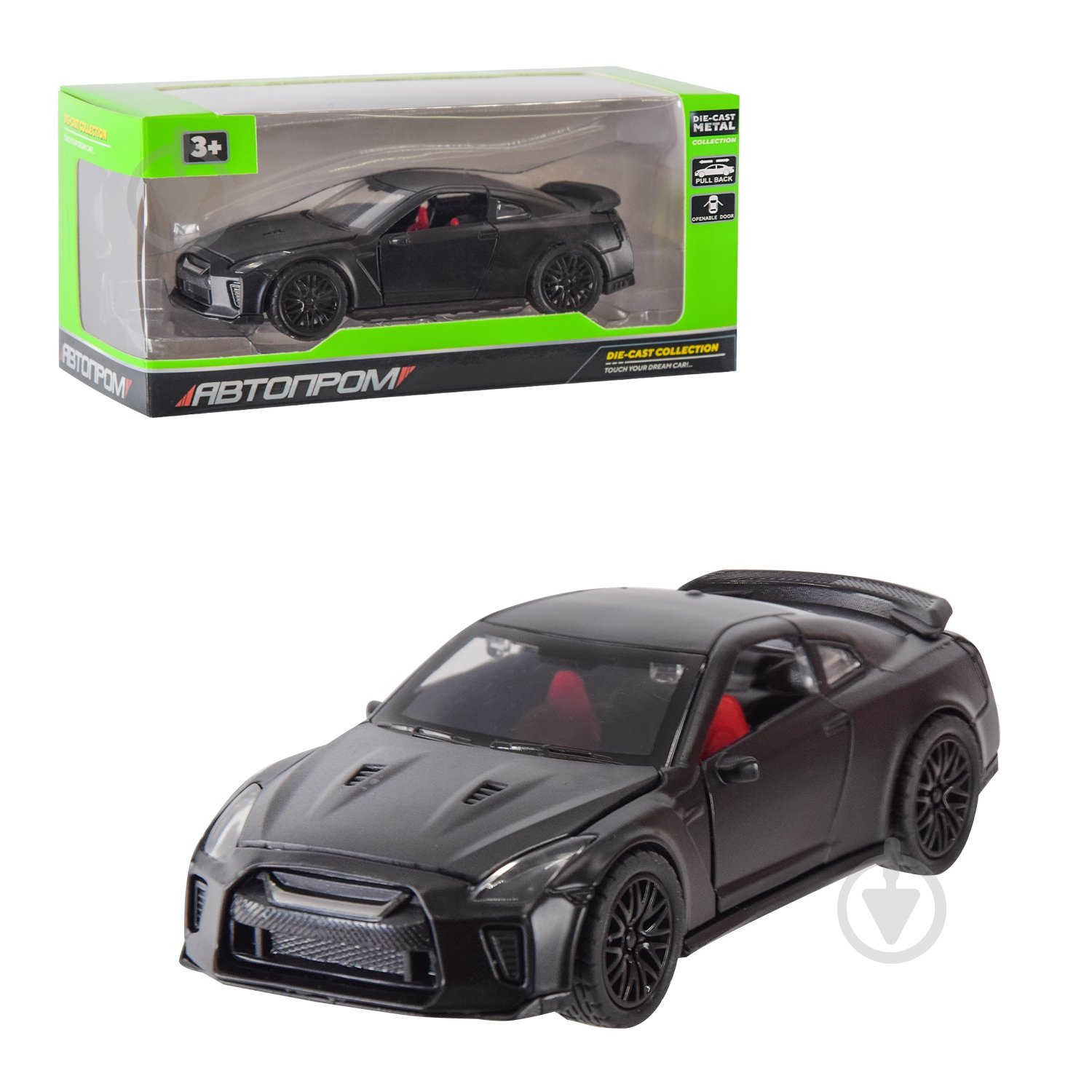 Машинка Автопром 1:32 2 цвета AP74114 - фото 5