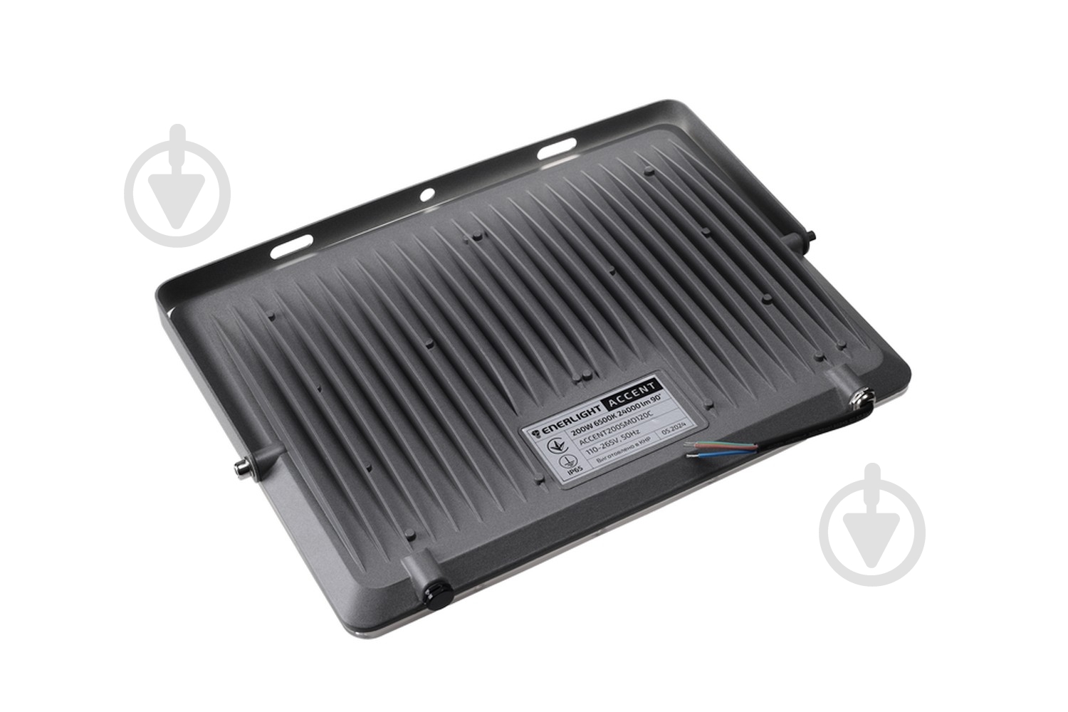 Прожектор світлодіодний Enerlight ACCENT 200 Вт IP65 сірий ACCENT200SMD120C - фото 2 Прожектор світлодіодний Enerlight ACCENT 200 Вт IP65 сірий ACCENT200SMD120C - фото 2