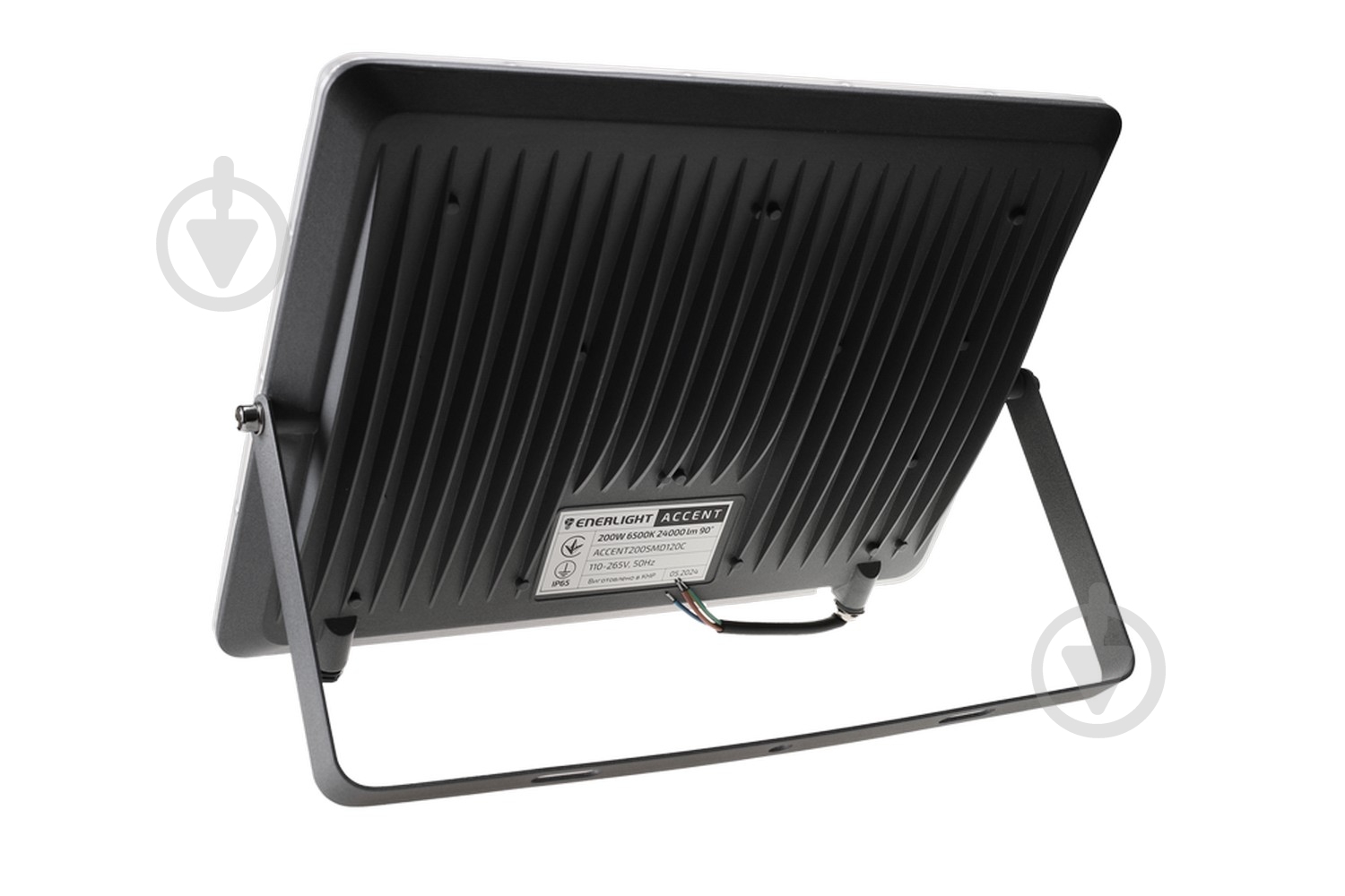 Прожектор світлодіодний Enerlight ACCENT 200 Вт IP65 сірий ACCENT200SMD120C - фото 3 Прожектор світлодіодний Enerlight ACCENT 200 Вт IP65 сірий ACCENT200SMD120C - фото 3
