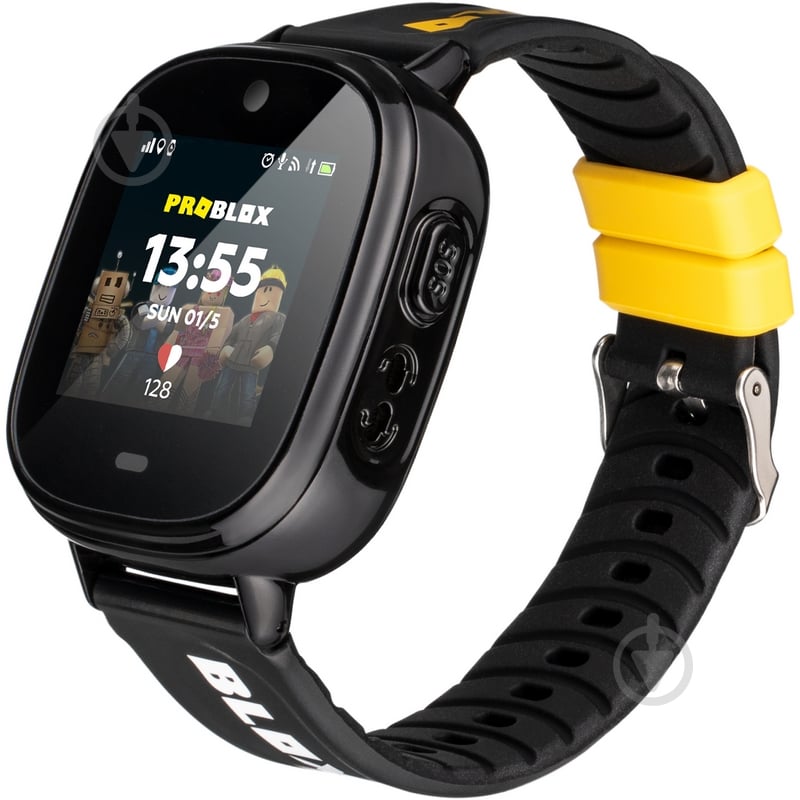 Смарт-часы детские Gelius ProBlox з GPS трекером black (GP-PK005) - фото 1