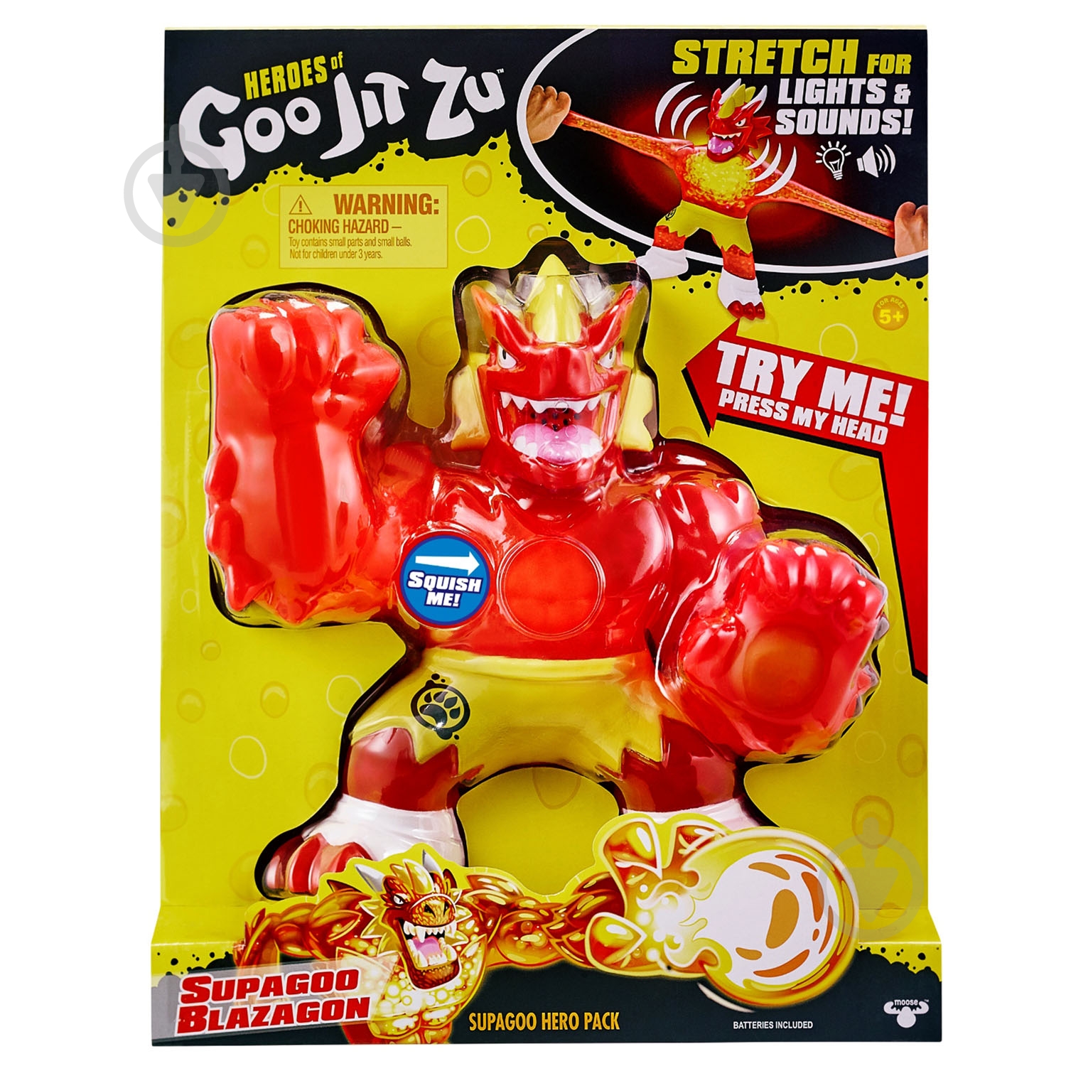 Игрушка-растяжка GooJitZu Блейзагот 121245 - фото 1