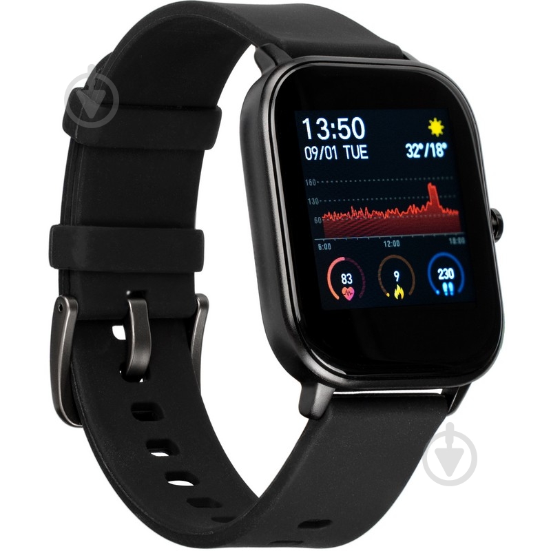 Смарт-годинник Gelius AMAZWATCH GT black (GP-L8P) - фото 20 Смарт-годинник Gelius AMAZWATCH GT black (GP-L8P) - фото 20