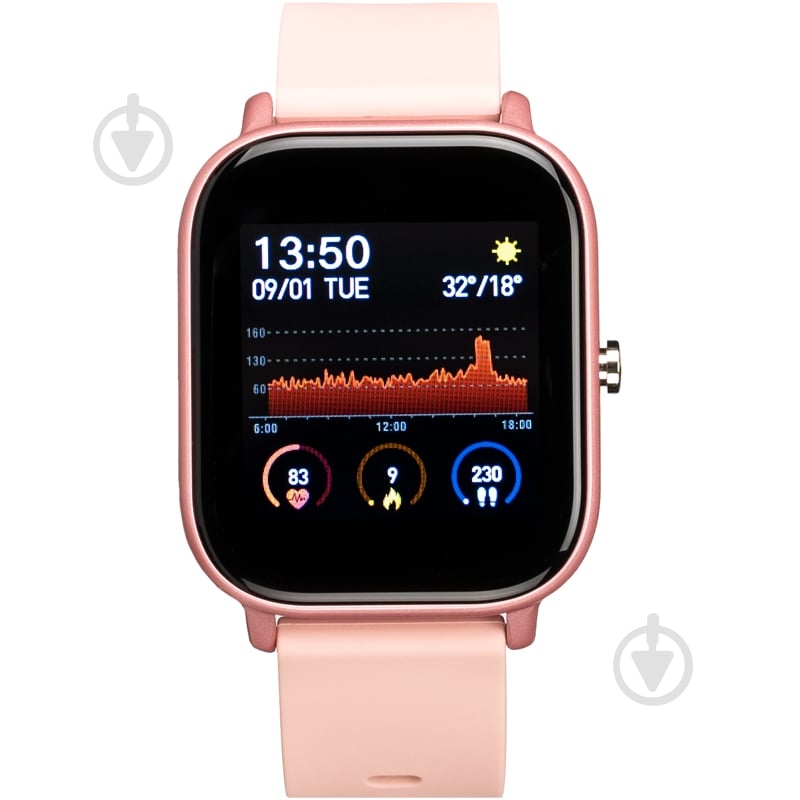 Смарт-часы Gelius AMAZWATCH GT pink (GP-L8P) - фото 4 Смарт-часы Gelius AMAZWATCH GT pink (GP-L8P) - фото 4