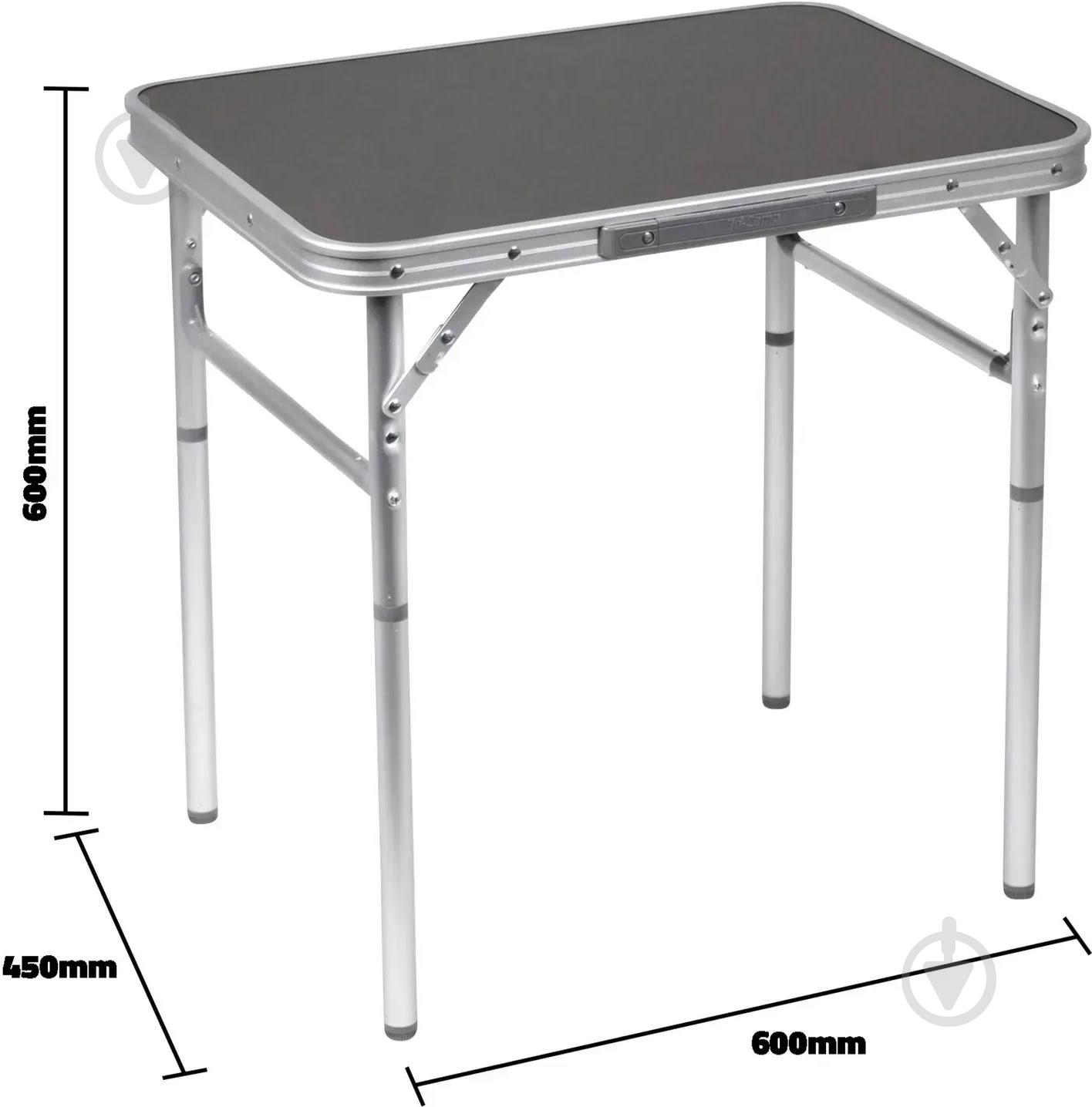 Стол Bo-Camp 60x45 см Grey (1404385) - фото 6 Стол Bo-Camp 60x45 см Grey (1404385) - фото 6