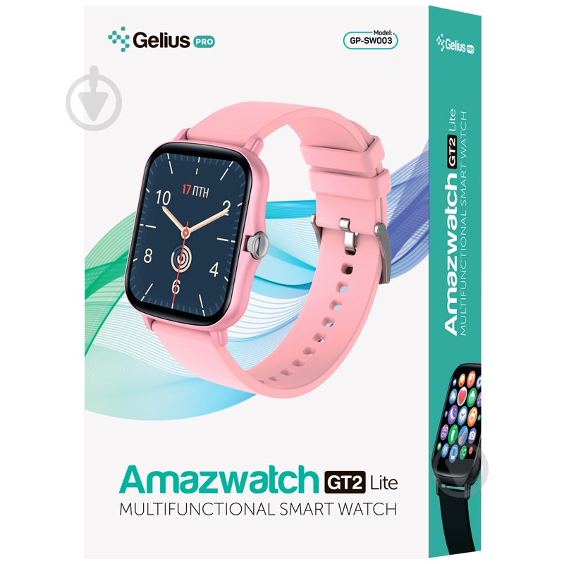 Смарт-часы Gelius Amazwatch GT2 Lite pink (GP-SW003) - фото 21 Смарт-часы Gelius Amazwatch GT2 Lite pink (GP-SW003) - фото 21