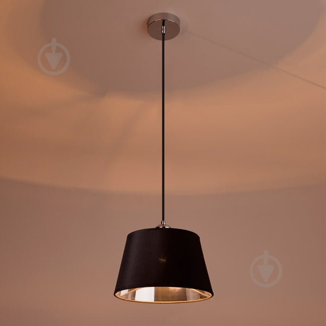 Підвіс Strotskis Koby 1x40 Вт E14 хром/чорний 70064/1 - фото 2