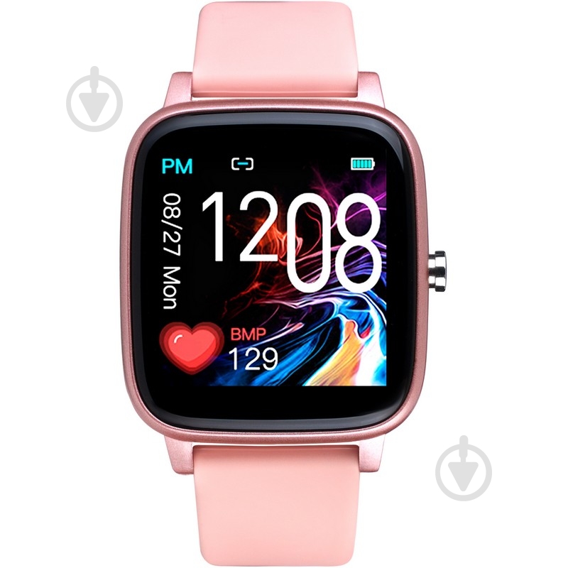 Смарт-часы Gelius IHEALTH 2020 light pink (GP-T98) - фото 16