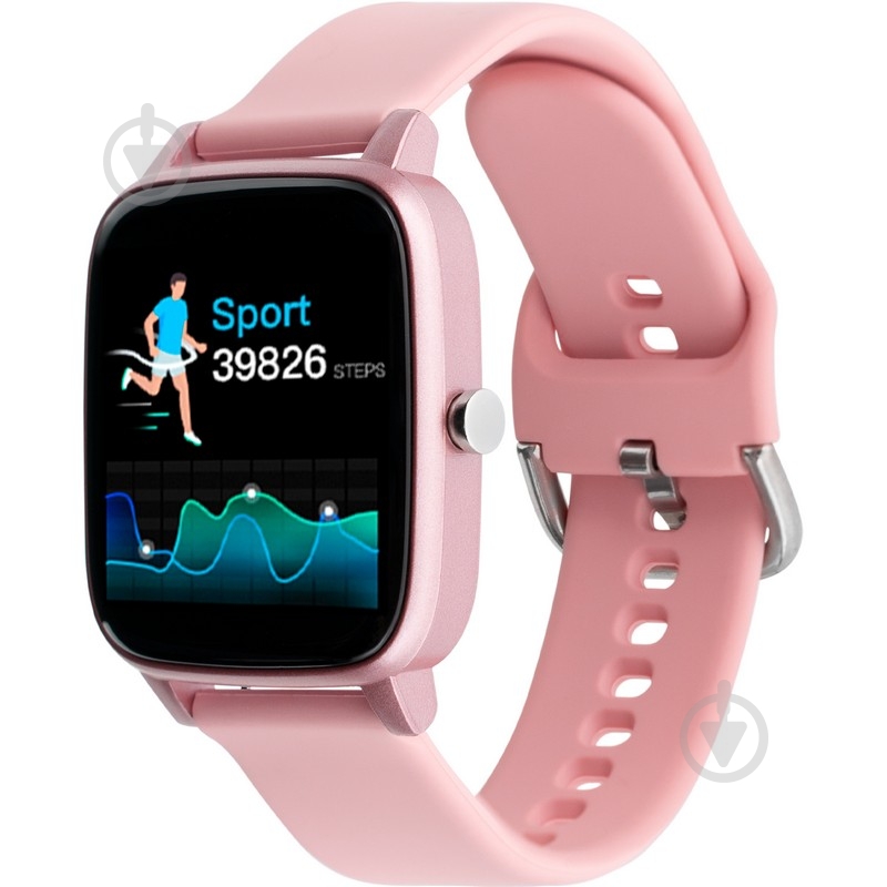 Смарт-часы Gelius IHEALTH 2020 light pink (GP-T98) - фото 19