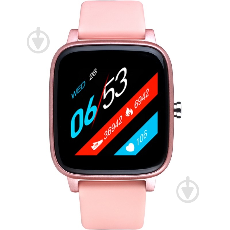 Смарт-часы Gelius IHEALTH 2020 light pink (GP-T98) - фото 5