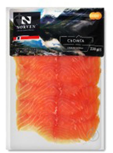 Нарезка рыбная Norven Семга 230 г - фото 1