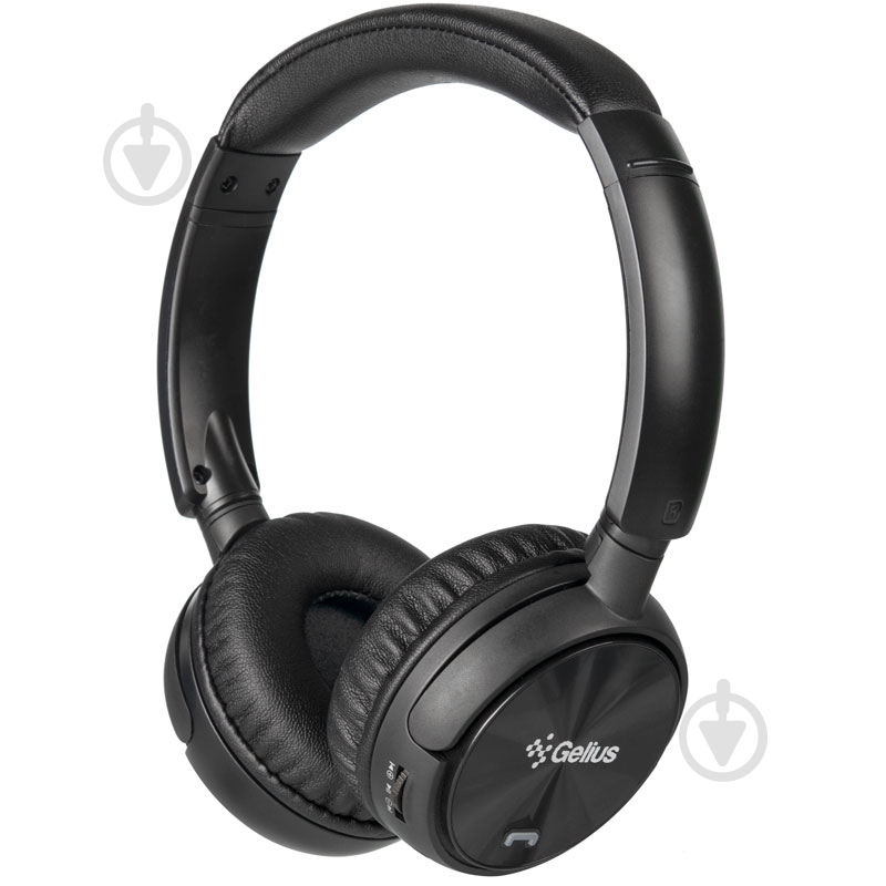 Наушники Gelius Pro Crossfire GP black (HP-007) - фото 1 Наушники Gelius Pro Crossfire GP black (HP-007) - фото 1