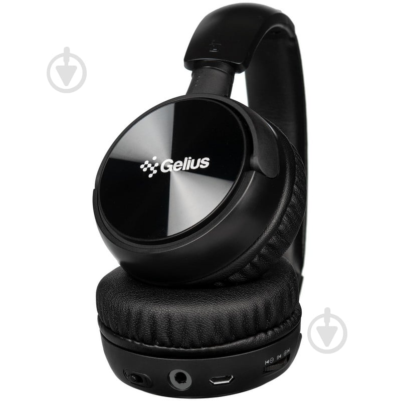 Наушники Gelius Pro Crossfire GP black (HP-007) - фото 4 Наушники Gelius Pro Crossfire GP black (HP-007) - фото 4