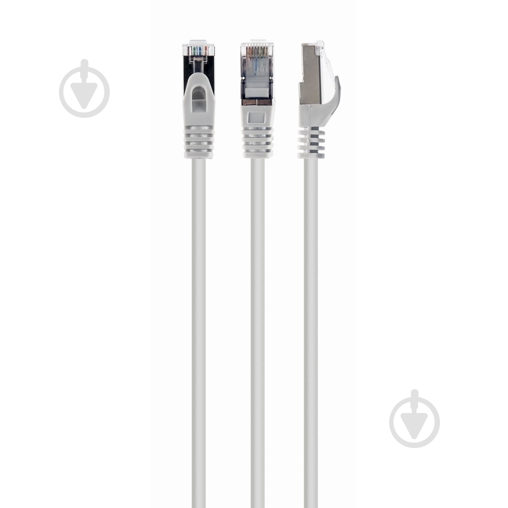 Патч-корд Cablexpert PP6A-LSZHCU-W-20M S/FTP 20 м білий - фото 1