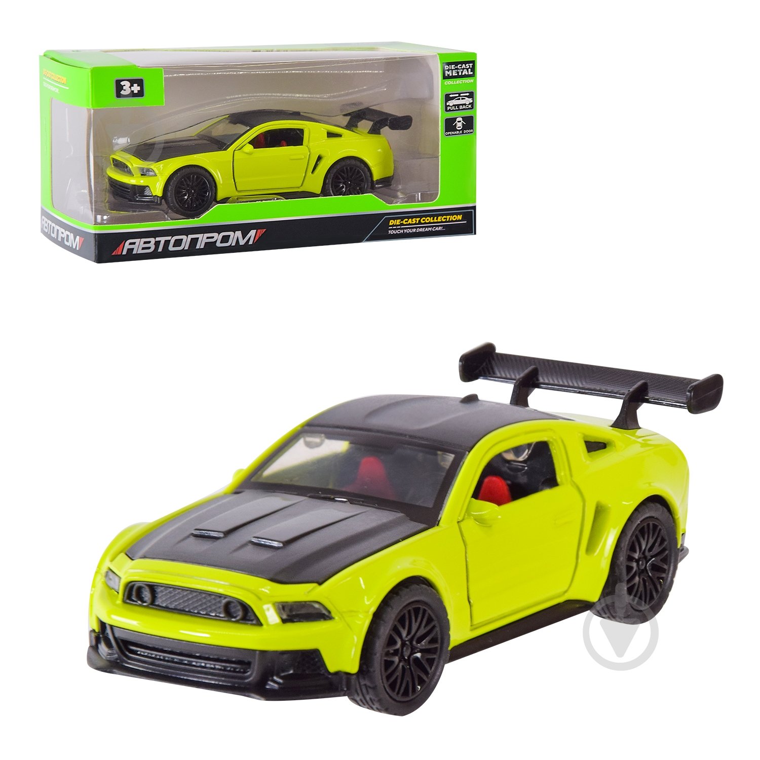 Машинка Автопром 1:32 2 цвета AP74118 - фото 6