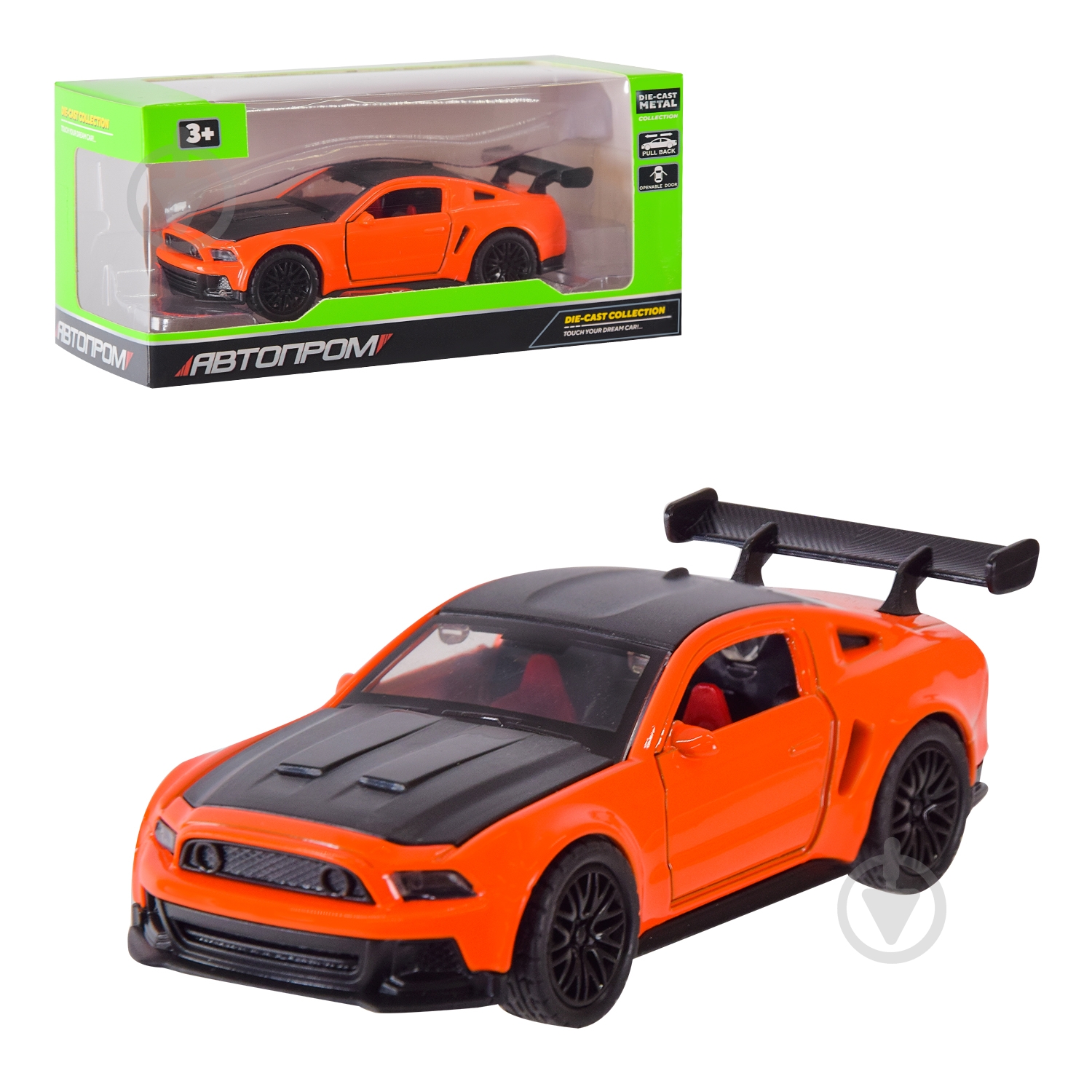 Машинка Автопром 1:32 2 цвета AP74118 - фото 9