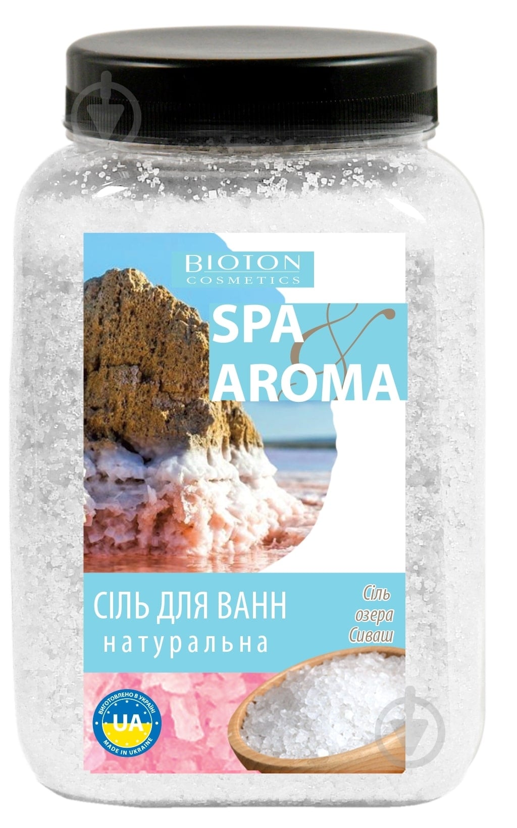 Соль для ванн Bioton озера Сиваш 750 г - фото 1 Соль для ванн Bioton озера Сиваш 750 г - фото 1