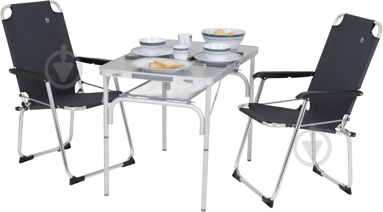 Стол Bo-Camp Premium 90x60 см Grey (1404402) - фото 10 Стол Bo-Camp Premium 90x60 см Grey (1404402) - фото 10