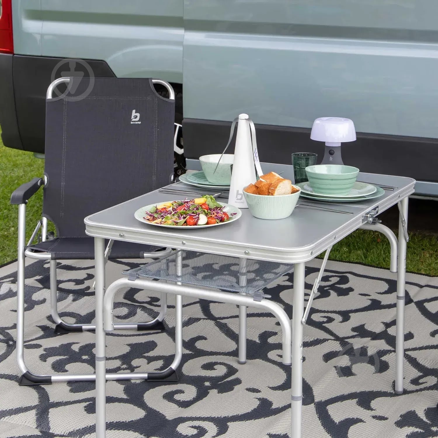 Стол Bo-Camp Premium 90x60 см Grey (1404402) - фото 9 Стол Bo-Camp Premium 90x60 см Grey (1404402) - фото 9