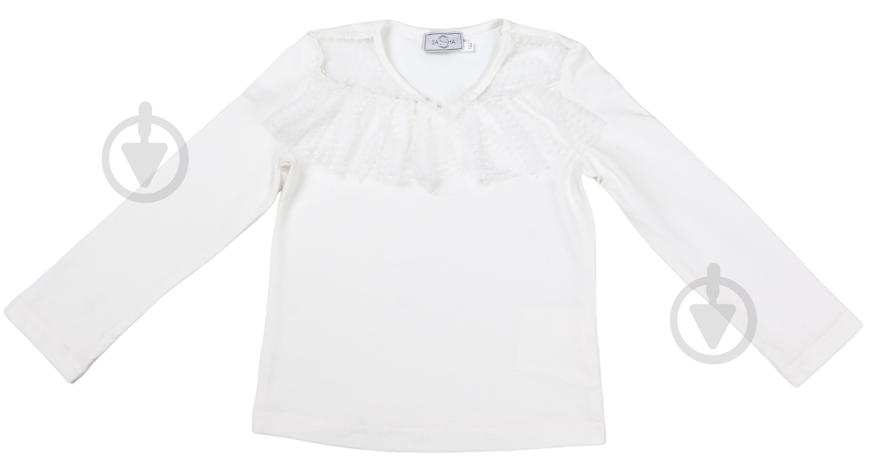 Блуза Sasha р.122 молочный 4814 - фото 1