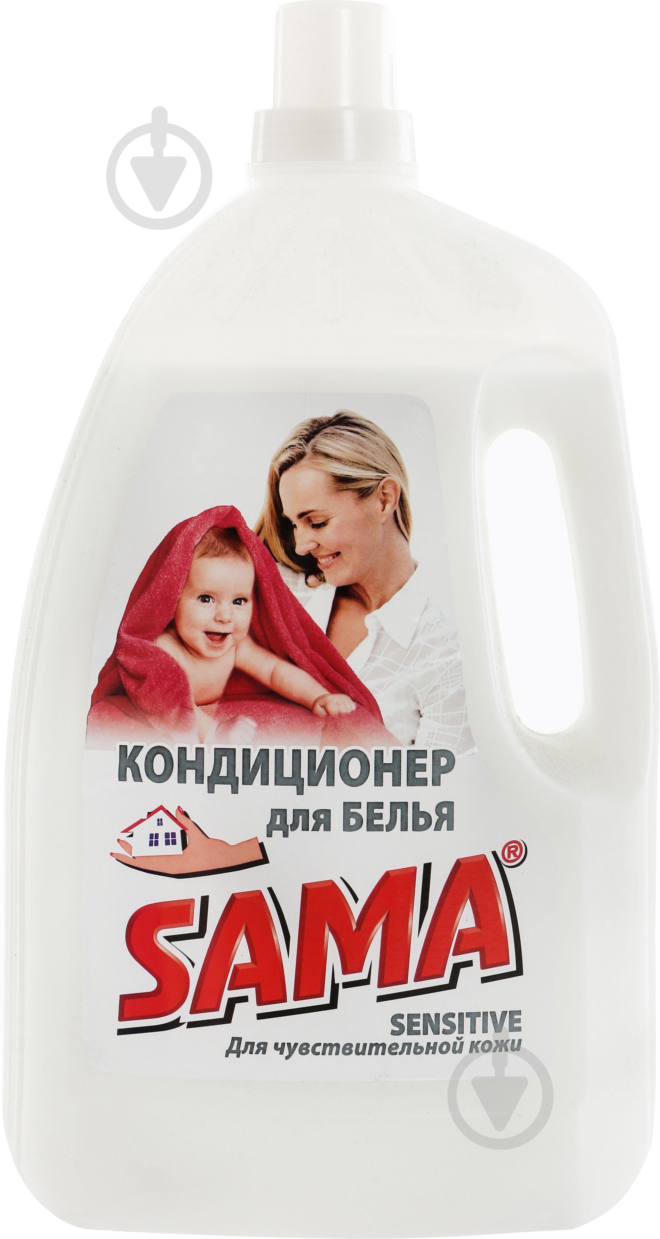Кондиционер-ополаскиватель SAMA Sensitive для чувствительной кожи 3 л - фото 1 Кондиционер-ополаскиватель SAMA Sensitive для чувствительной кожи 3 л - фото 1
