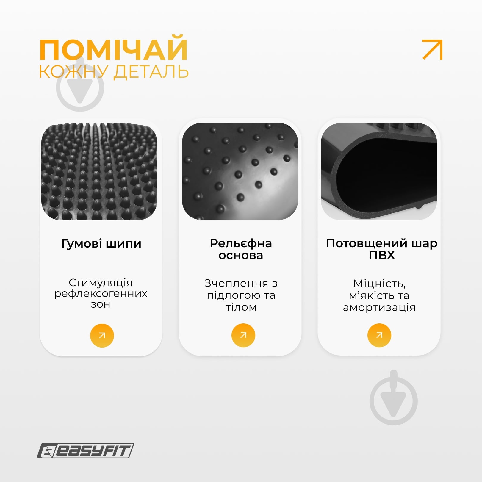 Подушка EasyFit Balance Cushion-A черная + насос - фото 4 Подушка EasyFit Balance Cushion-A черная + насос - фото 4