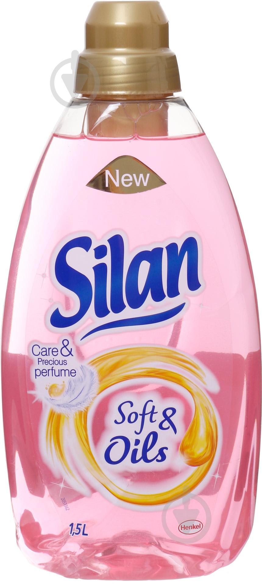 Кондиционер-ополаскиватель Silan Soft&Oils Розовый 1,5 л - фото 1