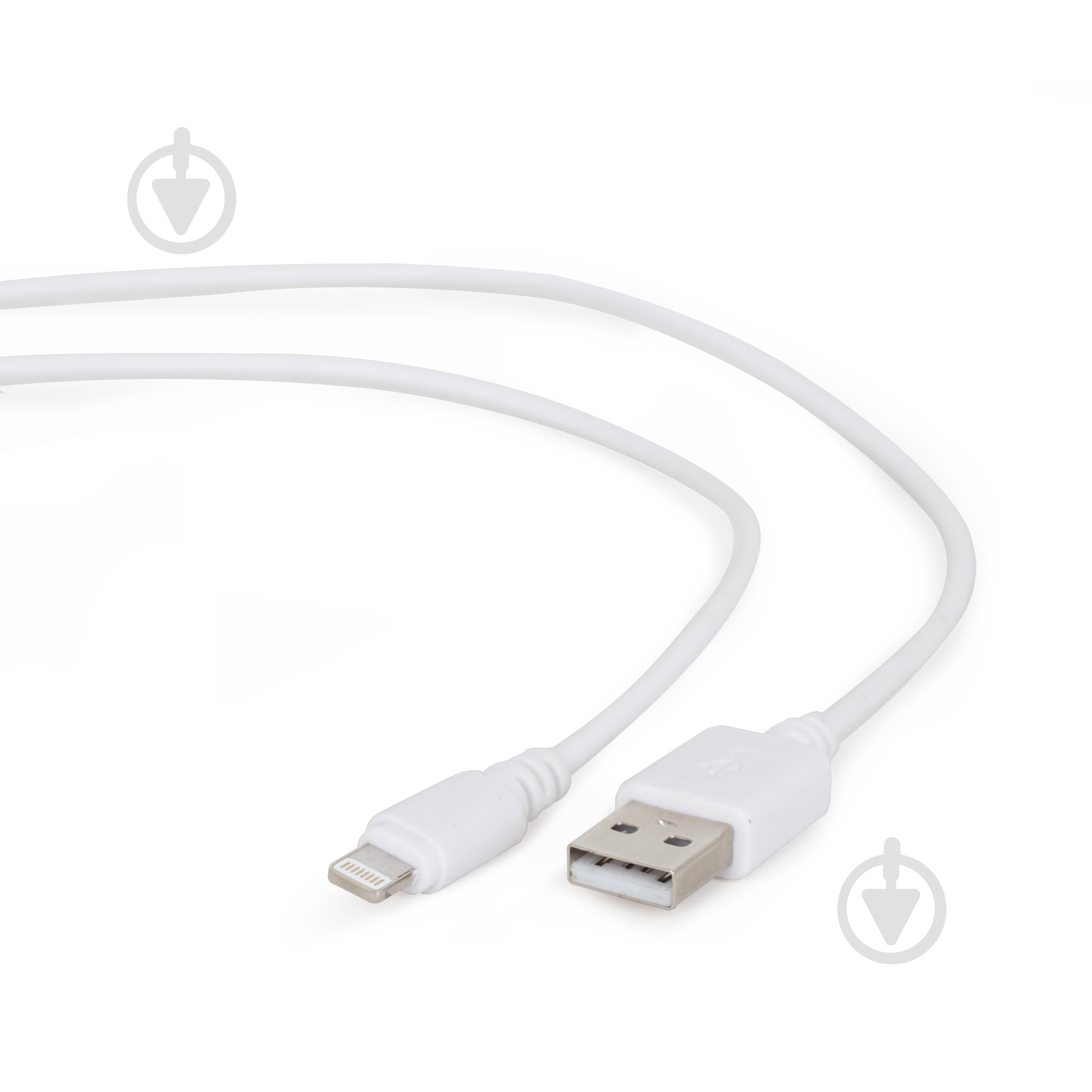 Кабель Cablexpert USB 2.0 AM-папа/Lightning 1 м white (CC-USB2-AMLM-W-1M) - фото 2