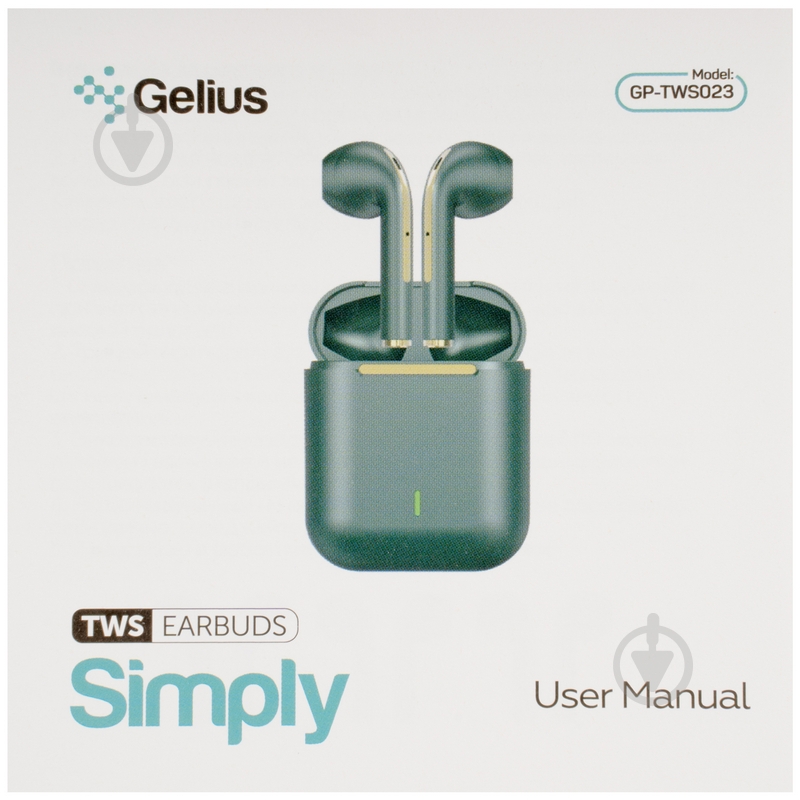 Наушники Gelius Pro Simply blue (GP-TWS023) - фото 13 Наушники Gelius Pro Simply blue (GP-TWS023) - фото 13