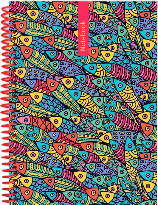 Блокнот Pattern А5 100 аркушів O20832-06 Optima - фото 1