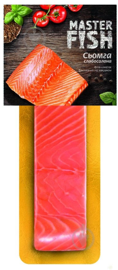 Семга филе-кусок на шкуре 130 г - фото 1