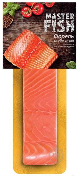 Форель Master Fish филе-кусок на шкуре 130 г - фото 1