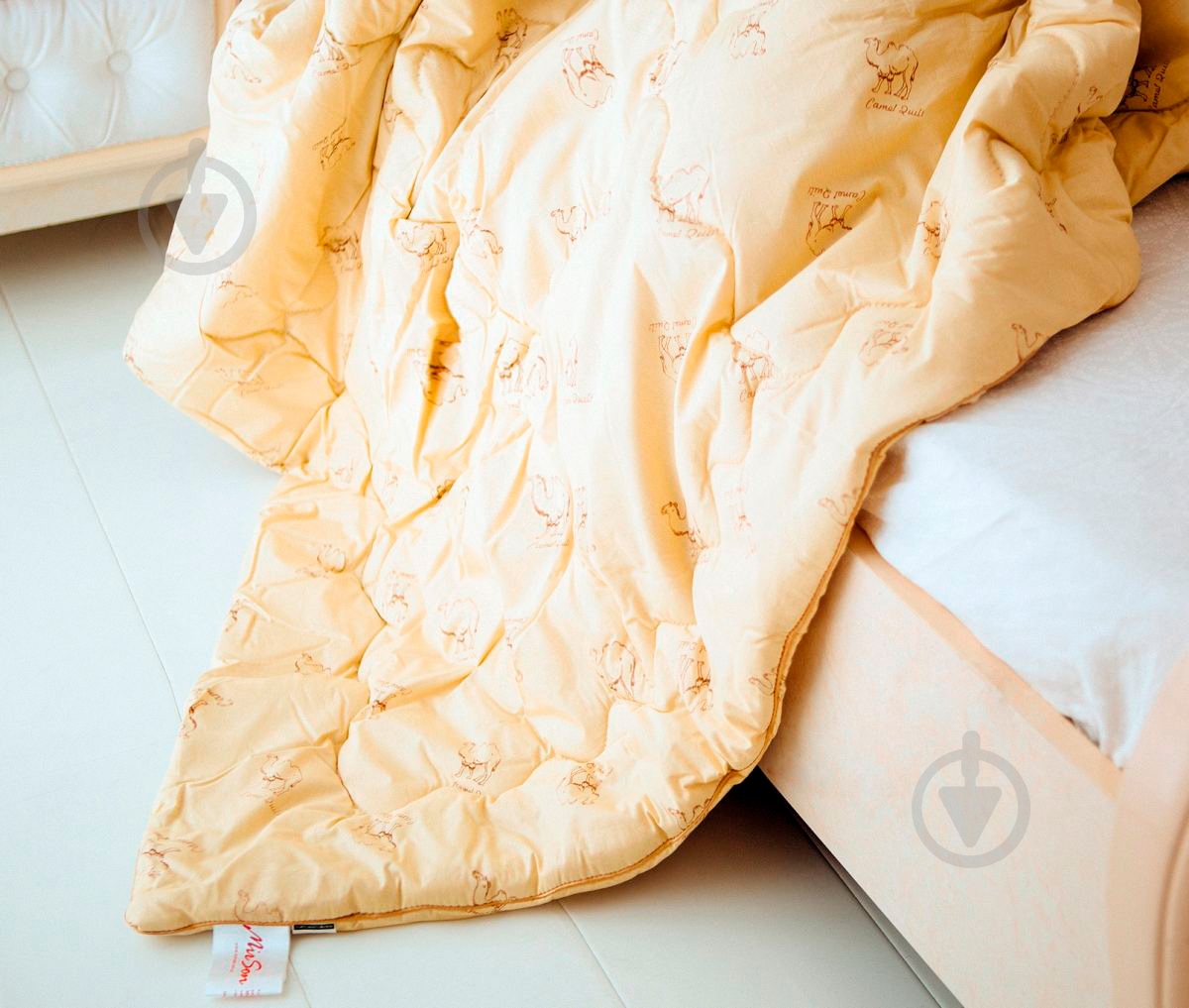 Одеяло шерсть Gold Camel Hand Made 174 деми (2200000460752) 140x205 см MirSon - фото 7 Одеяло шерсть Gold Camel Hand Made 174 деми (2200000460752) 140x205 см MirSon - фото 7