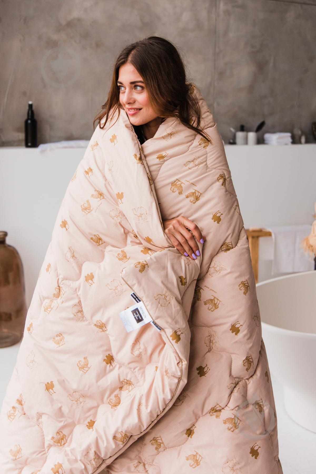 Одеяло шерсть Gold Camel Hand Made 174 деми (2200000460752) 140x205 см MirSon - фото 9 Одеяло шерсть Gold Camel Hand Made 174 деми (2200000460752) 140x205 см MirSon - фото 9