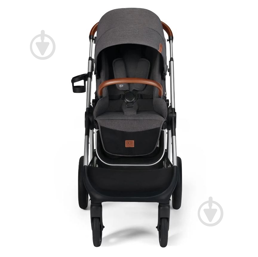 Коляска универсальная 2 в 1 Kinderkraft Everyday Dark Gray KSEVER00DGR2000 - фото 7