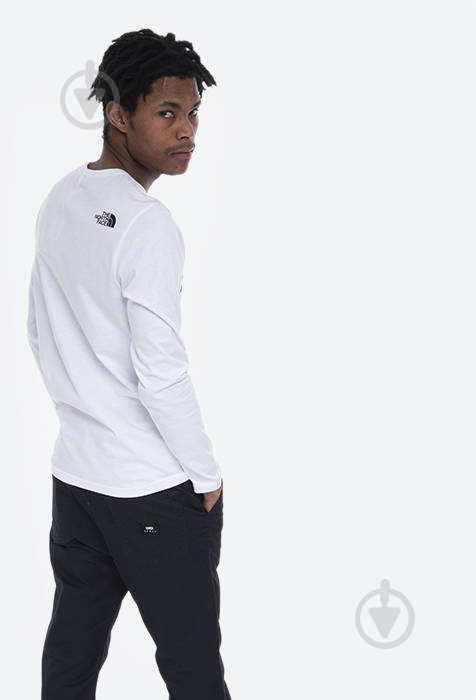 Футболка THE NORTH FACE M STANDARD LS TEE NF0A5585FN41 р.M белый - фото 3 Футболка THE NORTH FACE M STANDARD LS TEE NF0A5585FN41 р.M белый - фото 3