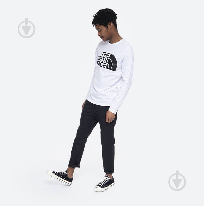 Футболка THE NORTH FACE M STANDARD LS TEE NF0A5585FN41 р.M белый - фото 5 Футболка THE NORTH FACE M STANDARD LS TEE NF0A5585FN41 р.M белый - фото 5