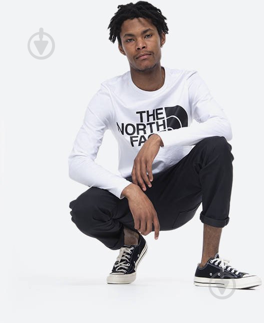 Футболка THE NORTH FACE M STANDARD LS TEE NF0A5585FN41 р.M белый - фото 6 Футболка THE NORTH FACE M STANDARD LS TEE NF0A5585FN41 р.M белый - фото 6